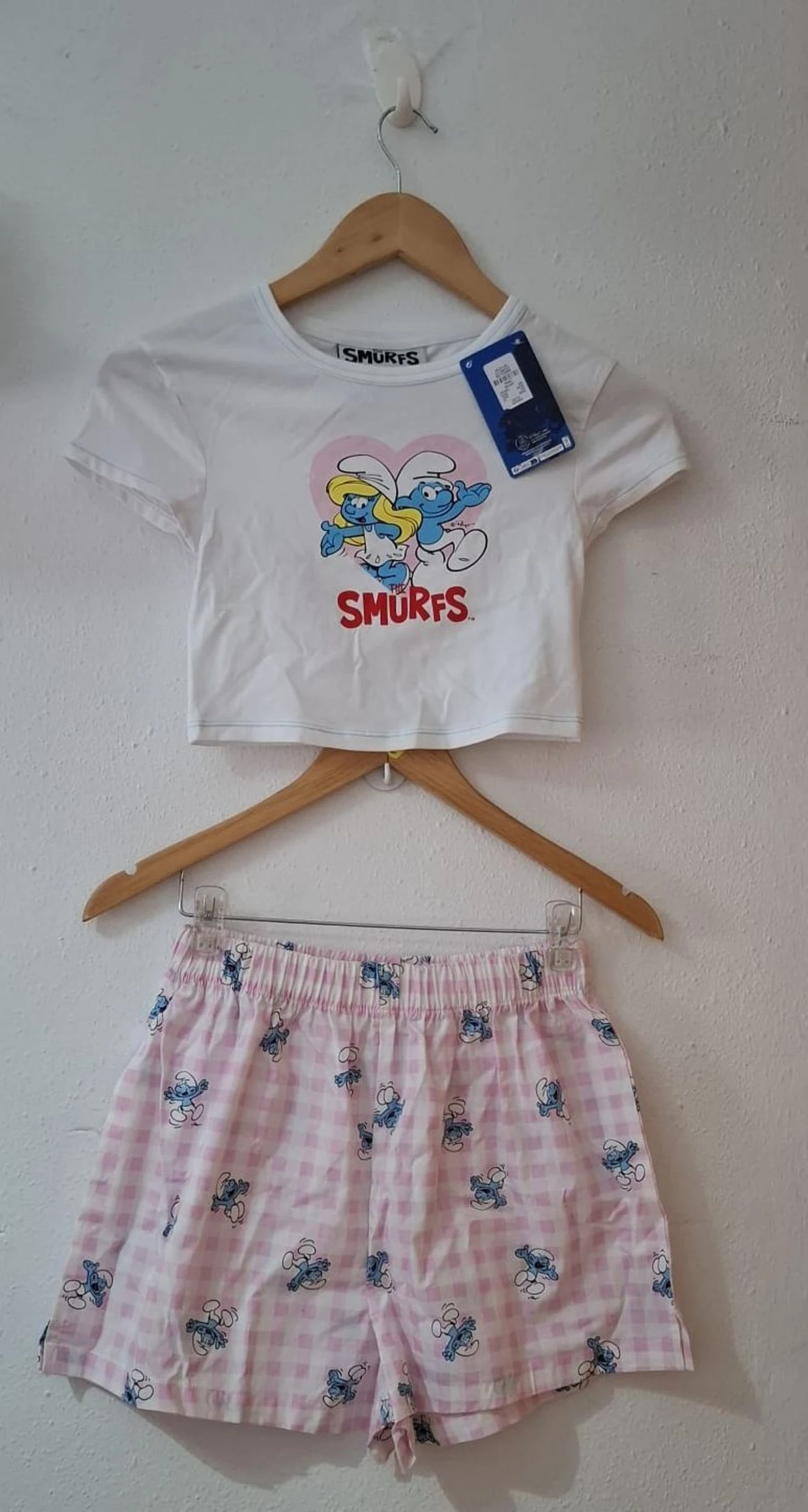 Pijama Los Pitufos Primark limite edition Y2K – photo 2